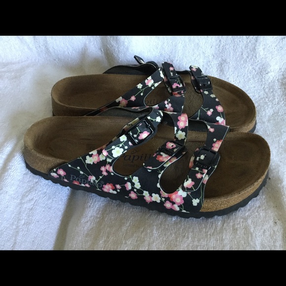 birkenstock women's floral sandals